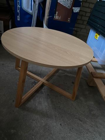 Houten salontafel