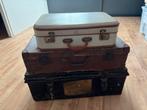 Set van 3 Vintage Koffers/Legerkist, Ophalen of Verzenden