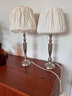 Riviera Maison Lampjes Vintage Brocante - Set van 2, Huis en Inrichting, Lampen | Tafellampen, Ophalen, Gebruikt, Metaal, Minder dan 50 cm