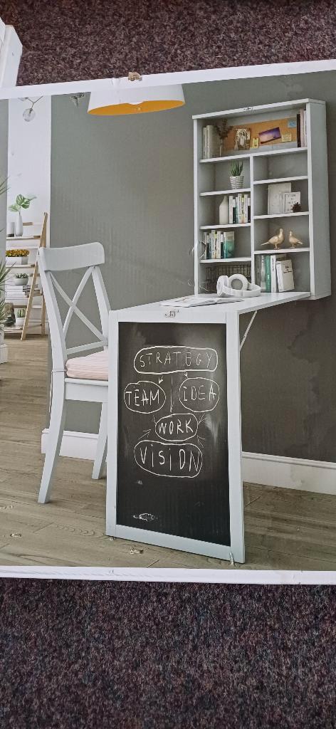 Moderne en multifunctionele klaptafel/ bureau/ bar, Huis en Inrichting, Kasten | Wandmeubels, Minder dan 100 cm, Minder dan 150 cm