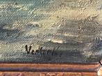 ??? Wie weet  signatuur   Naam of afkomst van dit schilderij, Antiek en Kunst, Ophalen of Verzenden