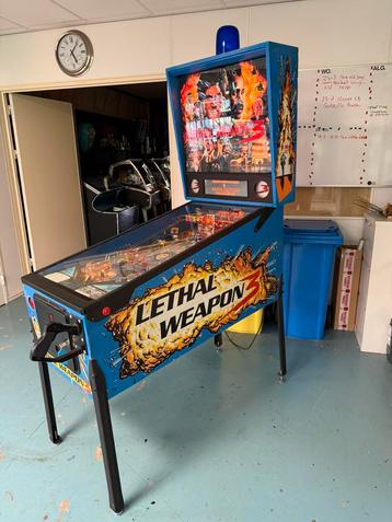 Koopje, Spelende DE Lethal Weapon 3 flipperkast € 2.950,-! beschikbaar voor biedingen