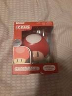 Super Mario Mushroom Nachtlampje - Nieuw in Doos!, Ophalen, Kunststof, Nieuw, Minder dan 50 cm