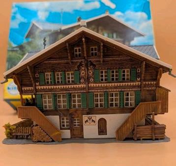 Vintage Kibri 8050, prachtig gebouwde bergboerderij gasthuis beschikbaar voor biedingen