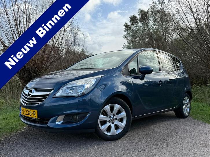 Opel Meriva 1.4 Turbo Cosmo | 1e Eigenaar | Navi| H-Leder |, Auto's, Opel, Bedrijf, Te koop, Meriva, ABS, Airbags, Airconditioning