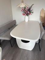 Eettafel ovaal, Ophalen, Overige materialen, Gebruikt, 200 cm of meer