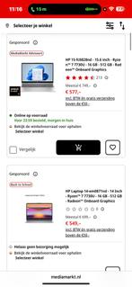 Hp laptop, Computers en Software, Windows Laptops, Ophalen of Verzenden
