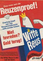 Retro reclame 1968 Witte Reus wasmiddel overtuig uzelf, Verzenden, Overige typen