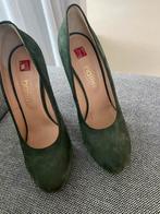 Ballin Pumps Groen Suède Gouden Hak - Maat 41 Nieuw, Kleding | Dames, Schoenen, Ophalen of Verzenden, Nieuw, Groen, Pumps