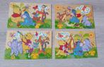 4x houten puzzels Disney Winnie the Pooh - compleet&netjes, 10 tot 50 stukjes, Van hout, Ophalen of Verzenden, Zo goed als nieuw