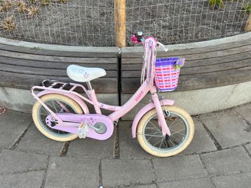Volare Ashley Kinderfiets - 14 inch  + zijwieltjes beschikbaar voor biedingen