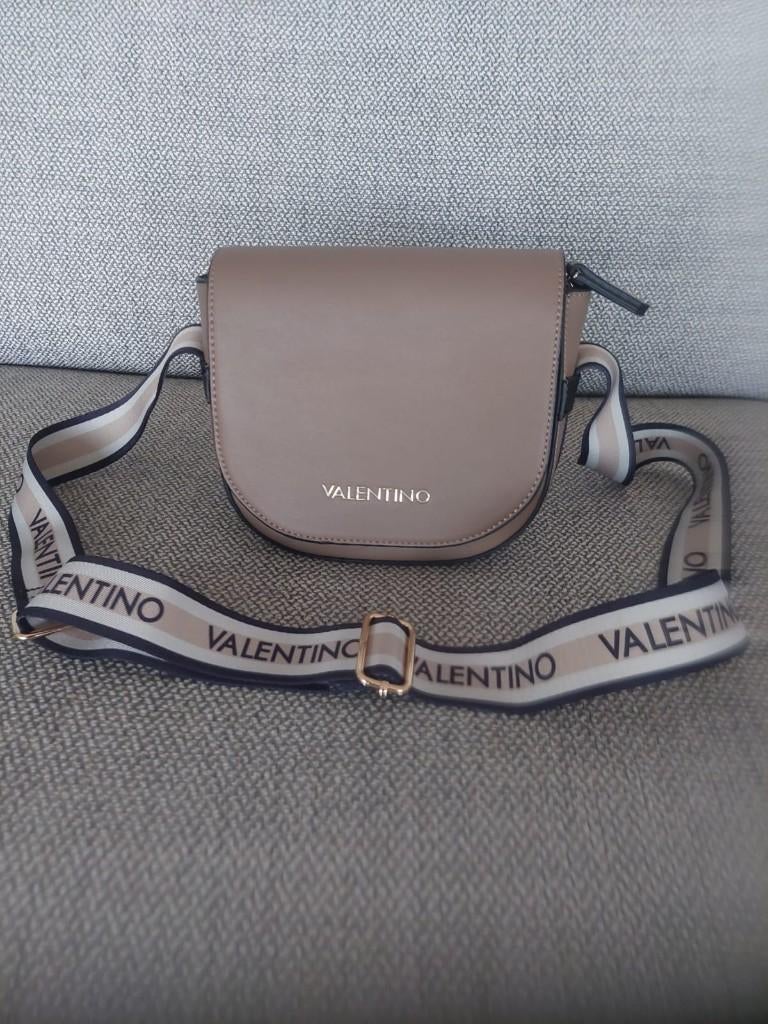 Valentino schoudertas, Overige merken, Beige, Ophalen of Verzenden, Zo goed als nieuw