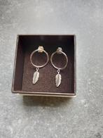 Oorbellen met een veertje, Ophalen of Verzenden, Nieuw, Zilver, Zilver