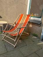 Vintage strandstoel, Tuin en Terras, Ophalen of Verzenden, Gebruikt