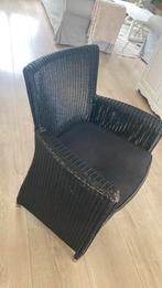 Lloyd Loom eetkamerstoelen, 3 stuks, Ophalen, Gebruikt, Drie, Zwart