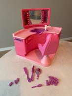 Barbie kapsalon vintage jaren 80 roze, Verzamelen, Ophalen of Verzenden, Gebruikt, Accessoires