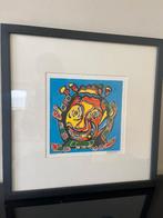 Fabian zeefdruk, Ophalen