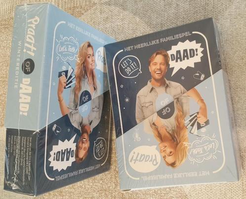 Praat of Daad familiespel - ongebruikt nieuw - nog in folie, Hobby en Vrije tijd, Gezelschapsspellen | Overige, Nieuw, Een of twee spelers