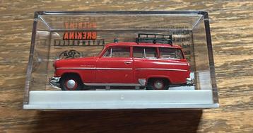 Opel Olympia Caravan Brandwerauto 1:87 Brekina beschikbaar voor biedingen