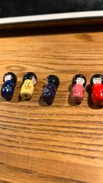 Nieuw 5 japanse poppetjes van gebakken aardewerk, Ophalen of Verzenden, Zo goed als nieuw
