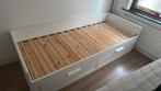 Ikea 1 persoons brimnes bed, Huis en Inrichting, Slaapkamer | Bedden, Ophalen, Gebruikt, Eenpersoons, Wit