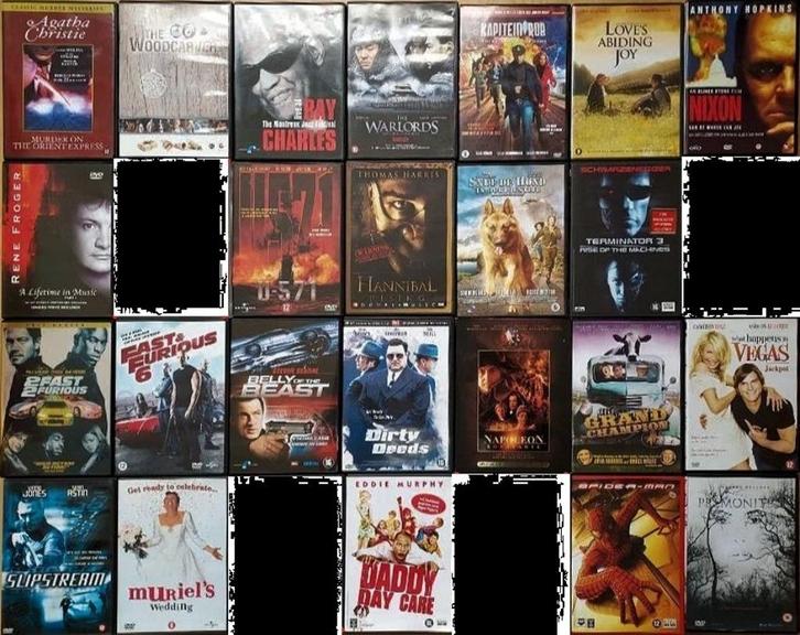 24 dvd films - diversen genres, Cd's en Dvd's, Dvd's | Tv en Series, Zo goed als nieuw, Alle leeftijden, Ophalen of Verzenden