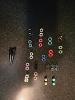 Tunnels en plugs 8 mm en 10 mm., Ophalen of Verzenden, Gebruikt, Overige materialen, Oor- of Traguspiercing