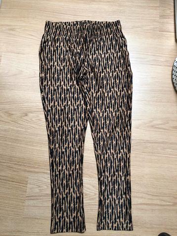 Leuke broek met tijger stepen - tijger print maat s/m nieuw beschikbaar voor biedingen