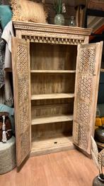Prachtige India/Ibiza style kast, Ophalen of Verzenden, Nieuw, 25 tot 50 cm, 100 tot 150 cm