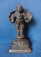 Bronzen sculptuur Vira Ganapati / Ganesha m. 16 armen h 21,5, Antiek en Kunst, Ophalen of Verzenden