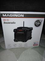 Maginon BR-10 Bouwradio - Nieuwstaat! Bluetooth accu led dis, Ophalen, Zo goed als nieuw, Bouwradio