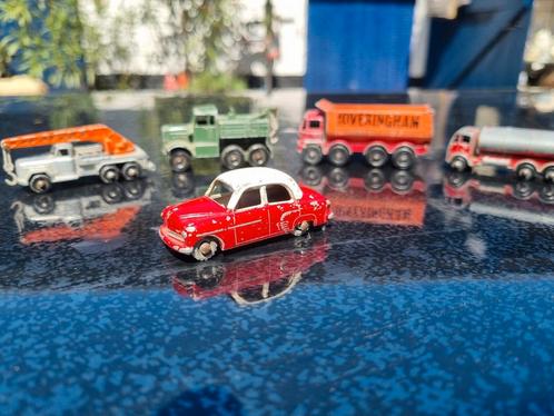 set van 5 Matchbox, jaren '50 regular wheels, Hobby en Vrije tijd, Modelauto's | 1:87, Gebruikt, Bus of Vrachtwagen, Lesney, Ophalen of Verzenden