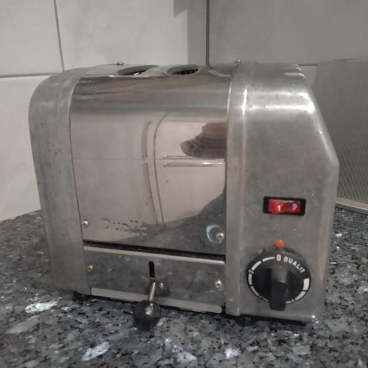 Dualit Classic broodrooster, Witgoed en Apparatuur, Broodroosters, Niet werkend, Uitneembare kruimellade, Ophalen of Verzenden