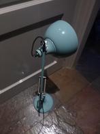 mooie blauwe tafellamp (The Home Collection), Minder dan 50 cm, Gebruikt, Ophalen of Verzenden, Metaal