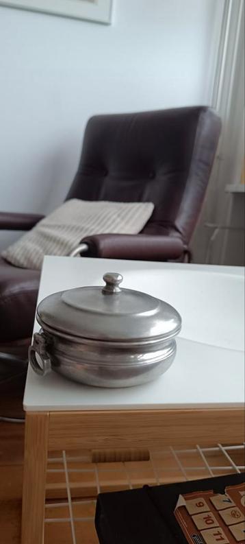 Vintage tinnen doosje — Scandia Tenn Zweden (met certificaat beschikbaar voor biedingen