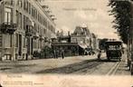 Amsterdam - Weesperzijde schollenbrug - Tram, Verzamelen, Ansichtkaarten | Nederland, Ophalen of Verzenden, Voor 1920, Gelopen