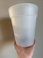 7 Nieuwe Bloempotten met Verlichting, Kunststof, Rond, Ophalen of Verzenden, Binnen