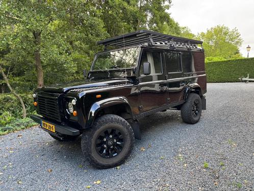 De enige échte Defender met daktent. Grijs kenteken., Auto's, Bestelauto's, Particulier, 4x4, ABS, Airconditioning, Alarm, Apple Carplay