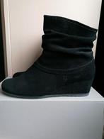 Gabor enkellaarsjes maat 5 1/2 kleur zwart Suède/Nubuck, Ophalen of Verzenden, Zo goed als nieuw, Zwart