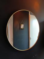 Ronde spiegel goudkleurig | 80 cm | Ikea, Huis en Inrichting, Woonaccessoires | Spiegels, Ophalen, Rond, Zo goed als nieuw, 75 tot 100 cm