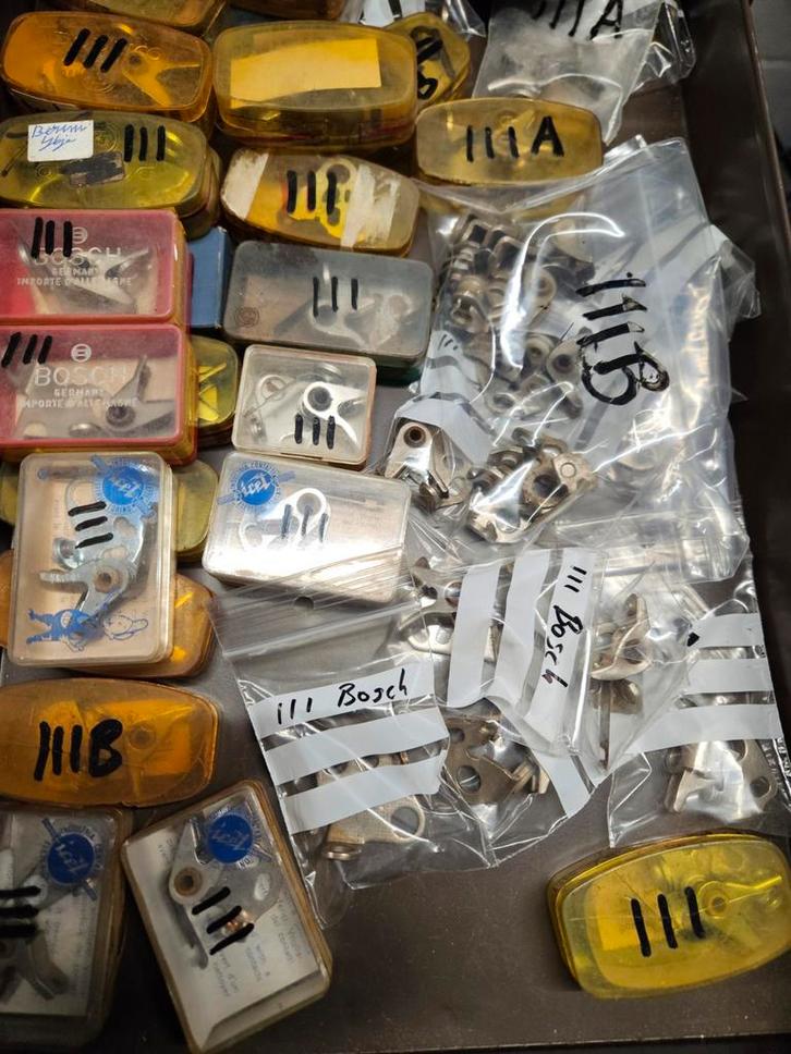 Contactpunten oldtimer bromfiets hulpmotor jaren 50 60 70 80, Fietsen en Brommers, Brommeronderdelen | Oldtimers, Nieuw, Overige merken