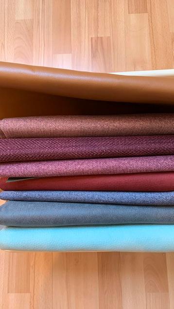 Lappen Stof Lederlook - Diverse Kleuren beschikbaar voor biedingen