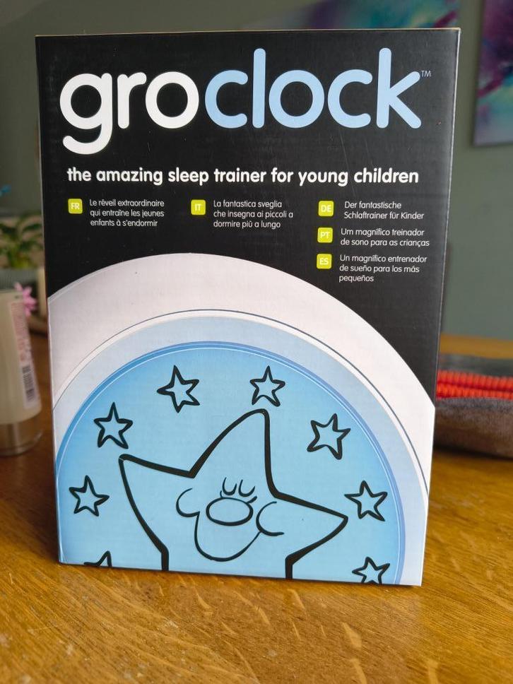 GroClock Slaaptrainer, Kinderen en Baby's, Overige Kinderen en Baby's, Zo goed als nieuw, Ophalen of Verzenden