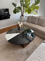 Eichholtz Salontafel Marmer 120cm, Overige materialen, 100 tot 150 cm, Rond, Ophalen of Verzenden
