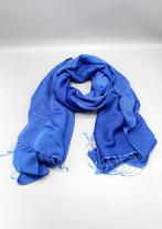 Royal Blue water pashmina sjaal, Kleding | Dames, Mutsen, Sjaals en Handschoenen, Nieuw, Sjaal, Verzenden