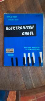 Carlo West - Leerboek Elektronisch Orgel Boek 2, Muziek en Instrumenten, Overige genres, Les of Cursus, Ophalen of Verzenden, Zo goed als nieuw