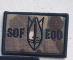 GEZOCHT KCT SOF EOD Patch, Verzamelen, Ophalen of Verzenden, Landmacht, Nederland, Embleem of Badge