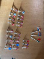 Lego 23 verkeersborden en 3 landen vlaggen, Ophalen of Verzenden, Gebruikt, Losse stenen, Lego