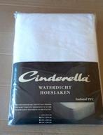 Cinderella waterdichte hoeslaken badstof pvc, Ophalen of Verzenden, Wit, Hoeslaken of Sloop, Nieuw