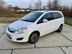 Opel Zafira 1.7 CDTi 125pk airco 2 zits EURO 5 (bj 2011), Auto's, Voorwielaandrijving, Euro 5, Stof, Zwart